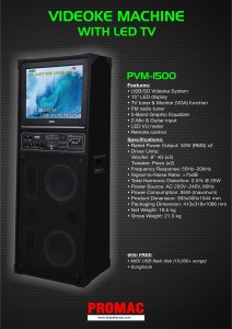 promac midi karaoke player